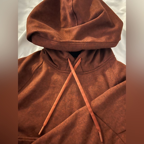 $118 Lululemon City Sweat Pullover Hoodie *Thermo Heathered Dark Terracotta - Picture 12 of 13